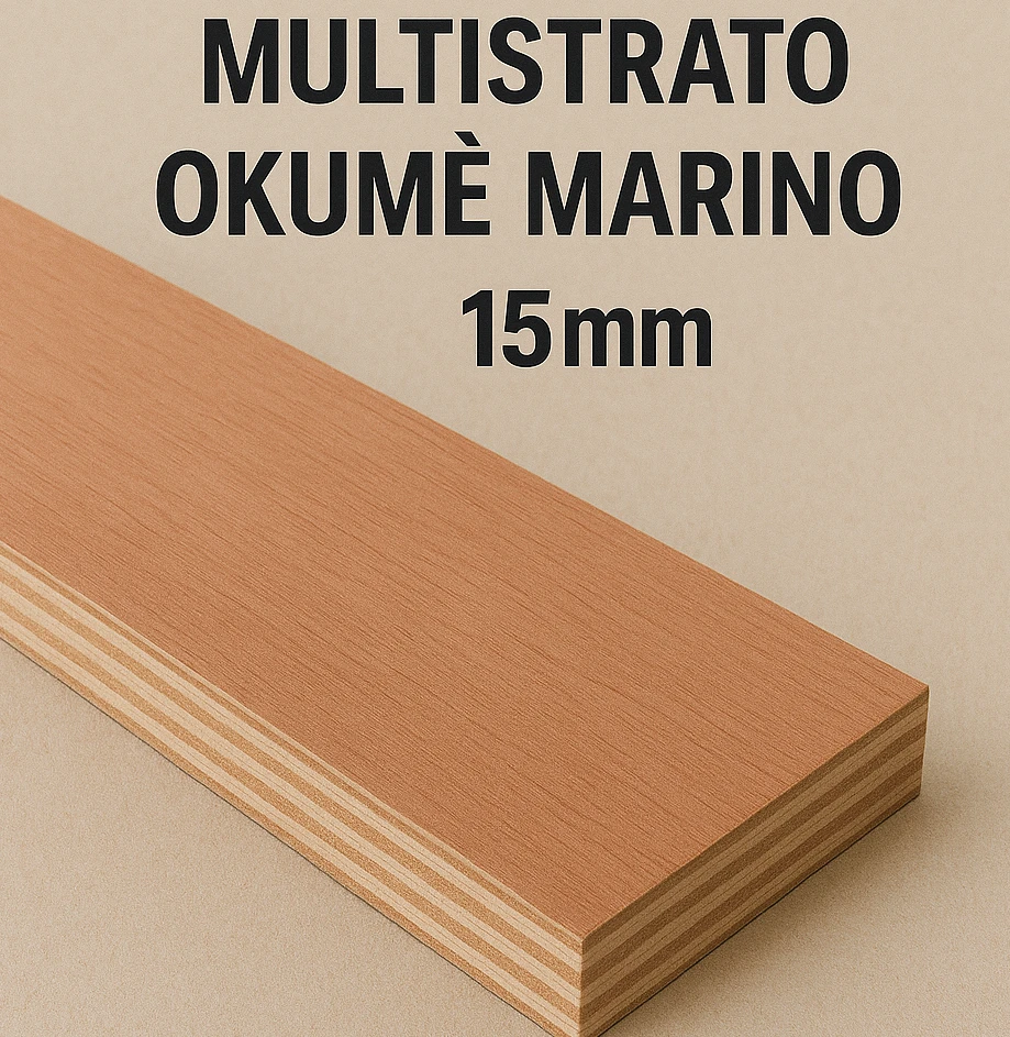 Multistrato Okumè Marino 15mm